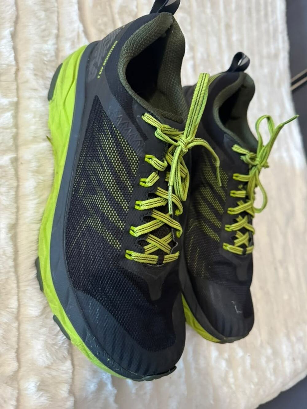 Skechers Men's Challenger ATR 5 Trail Shoes Black Green Wide US 11.5